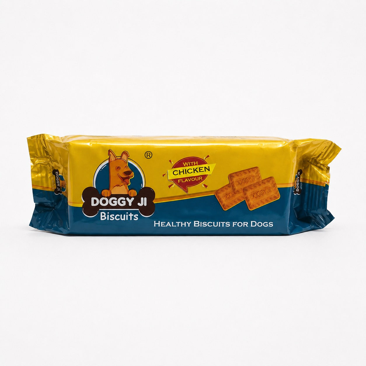 Doggy Ji Biscuits (with Chicken Extracts) Trial Pack – 20 Packets