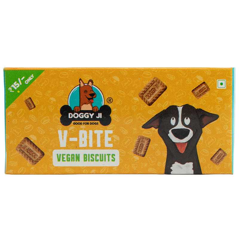 Doggy Ji V-Bite (Vegan Biscuits) – 48 Packets