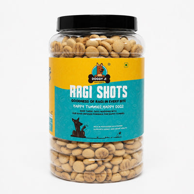 Doggy Ji Ragi Shots (Pack of 2) – Nutritious Dog Treats (Limited Time Offer)
