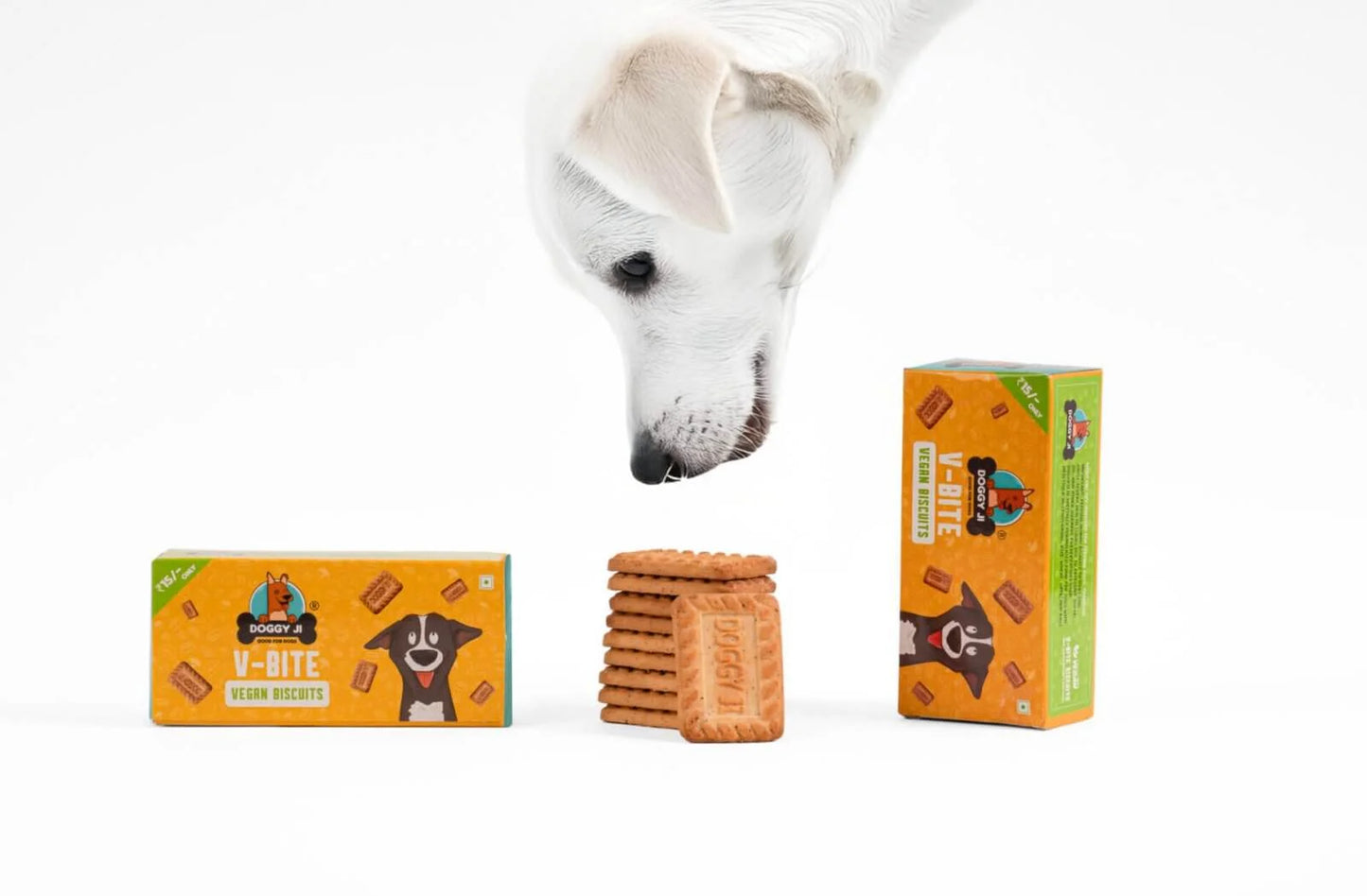 Doggy Ji V-Bite (Vegan Biscuits) – 48 Packets