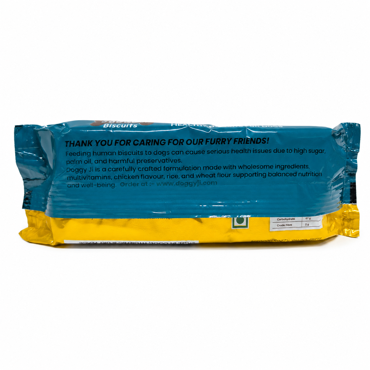 Doggy Ji Biscuits (with Chicken Extracts) Trial Pack – 20 Packets
