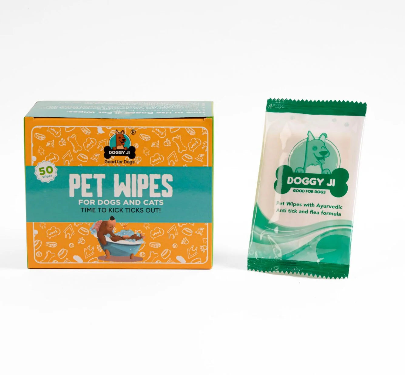 Doggy Ji Ayurvedic Pet Wipes