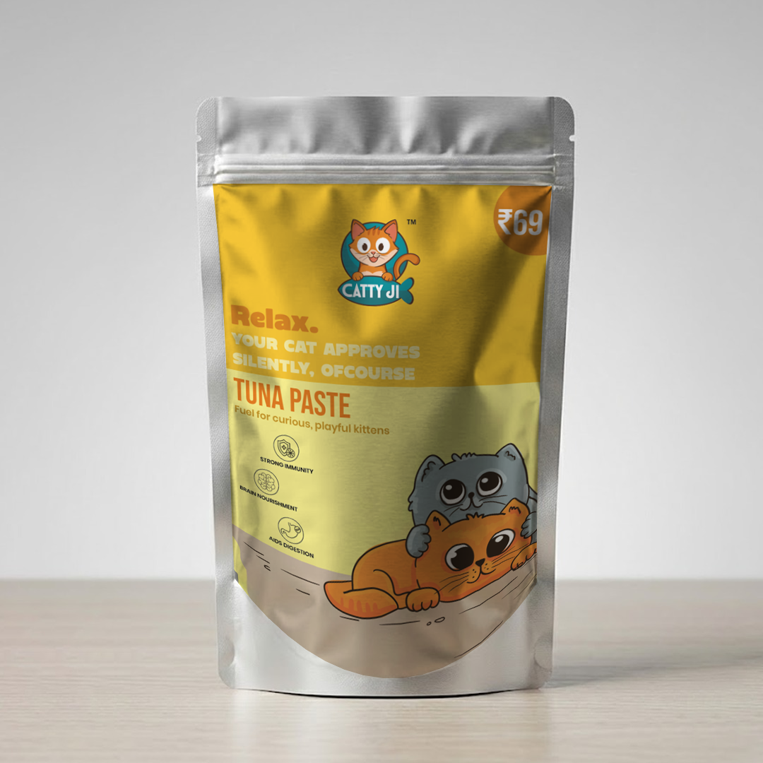 2 Packs of Sardine & 2 Packs of Tuna Paste Combo for Cats - Image 3